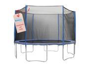 Upper Bounce 6 Pole Trampoline Enclosure Set to fit 7.5 FT. Trampoline Frames with set of 3 or 6 W Shaped Legs Trampoline Not Included
