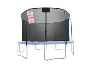 15 Replacement Trampoline Safety Net Fits For 15 Round Frames Using The 5 Curved Pole With Top Ring Enclosure Systems Net Only