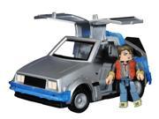 Back to the Future 2 Minimates Vehicle Time Machine with Marty McFly