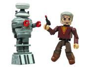 Lost In Space Dr. Smith B9 Minimate Figures 2 Pack