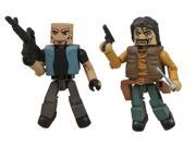 Walking Dead Minimates Series 4 The Governor and Bruce Action Figure
