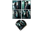 Harry Potter and the Deathly Hallows StarFire Prints Glass Coaster Collection