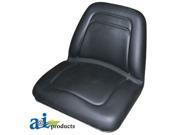 Universal Michigan Deluxe Cushion Style Seat w o Slide Track BLACK