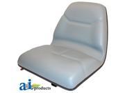 Universal Deluxe Cushion Seat Michigan Style w Slide Track GRAY