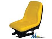 Universal High Back Seat w Suspension Slide Track