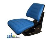 Universal Flip Up Tractor Seat Trapezoid Back BLUE