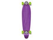 Complete Longboard KICKTAIL Skateboard 40 X 9.75 Purple