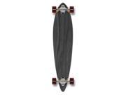 Complete Longboard PINTAIL Skateboard 40 X 9 Black