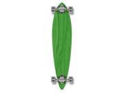 Complete Longboard PINTAIL Skateboard 40 X 9 Green