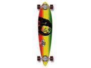 Complete Longboard PINTAIL Skateboard 40 X 9 Bob Marley