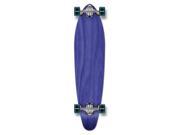 Complete Longboard KICKTAIL Skateboard 40 X 9.75 Blue