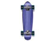 Complete Longboard MiCro Cruiser Skateboard 25 X 7 Blue