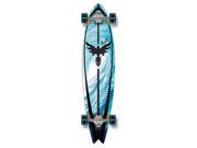 Graphic Complete Longboard Fishtail Skateboard 40 X 9.75 Tsunami