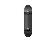 Black Blank Stained Complete Skateboard