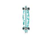 Complete Digital Wave White Fishtail Longboard