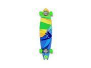 Punked Fishtail Surf s Up Longboard Complete