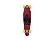 In The Pines Red In The Pines Series Kicktail Longboard Complete