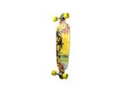 Punked Drop Through Tropical Day Longboard Complete