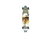 Punked Fishtail Surfer Longboard Complete