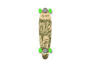 Punked Kicktail Spirit Lion Longboard Complete