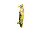 Punked Kicktail Tropical Day Longboard Complete