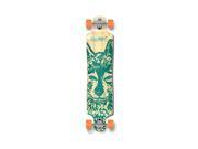 Punked Lowrider Spirit Wolf Longboard Complete