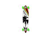 Punked Pintail Palm City Rasta Complete Longboard