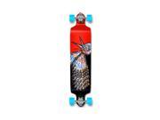 Red The Bird Series Drop Down Complete Longboard