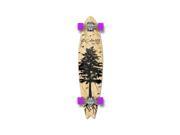 Natural In The Pines Series Fishtail Complete Longboard