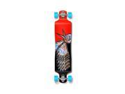 Red The Bird Series Lowrider Complete Longboard