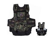 GXG Army Swat Paintball Airsoft Tactical Vest Camo