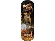 Extra Large Tin Thermometer Monster Buck