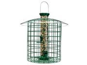 Droll Yankees SDC Wild Bird Feeder With Domed Cage Green
