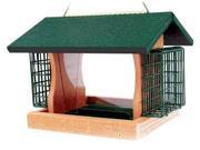 Woodlink GGPRO2 Going Green Recycled Large Premier Feeder with Suet Cages
