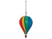Rainbow Poly 10 Panel Hot Air Balloon