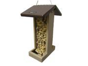 Bird s Choice Recycled Bluejay Feeder Brown Roof