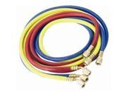72 A C Charging Hoses with 1 4 Standard Fittings Set of 3