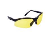 Sidewinders Safety Glasses Black Frames Yellow Lens