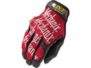 Mechanix Glove 2 Ply Size 9 Red