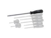 8 Slotted Screwdriver with Black Handle