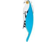 Alessi Parrot Sommelier Style Corkscrew Blue