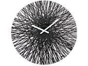 Koziol Silk Wall Clock in Black