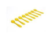 Green Eats Eco Friendly Feeding Spoons and Forks in Yellow 4 Pack