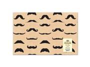 Accoutrements Mustache Gift Wrap Paper 2 Sheets