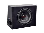 PYLE CAR AUDIO PLPR10A NEW 10 SINGLE POWERED AMPLIFIED SUB ENCLOSURE SYSTEM