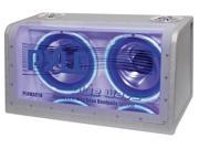 PYLE PLBWS212 Dual 12 1200W Bandpass w Neon Woofer Rings