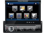 Power Acoustik In Dash DVD AM FM Receiver with 7 Inch Flip Out Touchscreen Monitor and USB SD Input