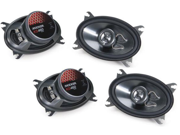 KICKER CAR AUDIO 4 X 6 INCH SPEAKER PACKAGE WITH TWO PAIRS KS460 4X6 WOOFERS