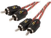 STINGER SI4217 CAR STEREO 4000 SERIES 17 FT AMP INSTALL RCA INTERCONNECT CABLE