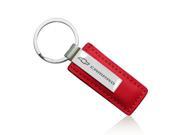 Chevrolet 2010 Camaro Red Leather Key Chain